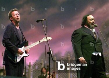 Eric Clapton e Luciano Pavarotti