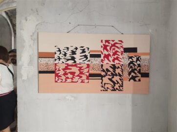 Pannello in esposizione