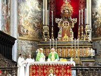 Acireale Santa messa in Cattedrale