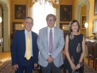 Corrado Spinella Enrico Foti e Lina Scalisi