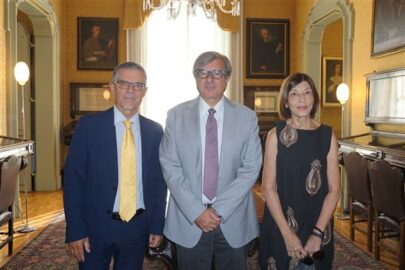 Corrado Spinella, Enrico Foti e Lina Scalisi