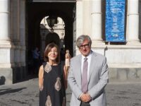 Enrico Foti e Lina Scalisi prorettrice Unict