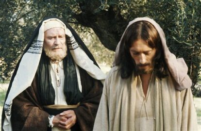 Dialogo con Nicodemo nel film Gesù di Nazareth di Zeffirelli