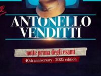 Venditti notte prima degli esami