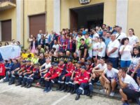 La squadra di Santa Venerina con le altre squadre vincitrici