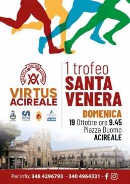 Locandina gara Santa Venera