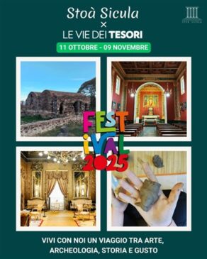 Locandina. Vie dei tesori
