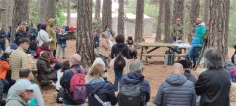 Messa nel bosco