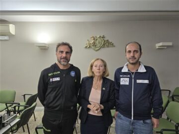 prof Eletta Perotto Salvo Contrafatto e un collaboratore