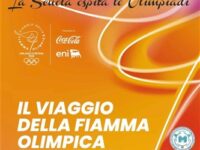 Fiamma olimpica al Paolo Vasta