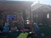 Presepe in piazza a Trecastagni