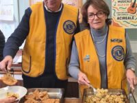 Il presidente Lions ing Antonio Leonardi e la socia Cettina Laudani