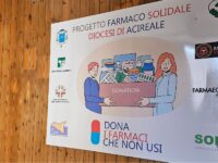 progetto farmaco solidale cartellone illustrativo