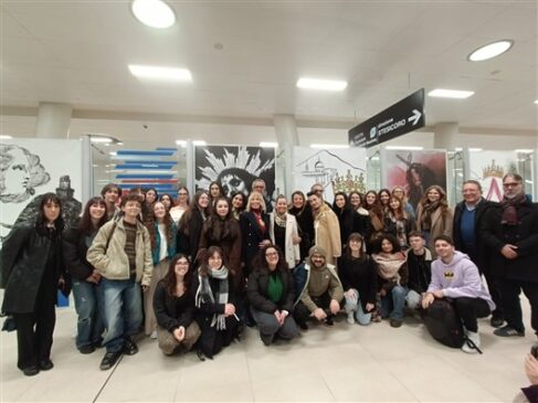 mostra Agata in movimento, metropolitana di Catania