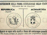 Scheda elettorale referendum 2 giugno 1946