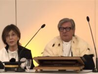 prof Lina Scalisi prorettrice Università di Catania e rettore prof Enrico Foti