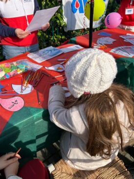 Laboratorio per bambini organizzato dall'Avis