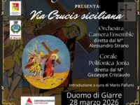 Locandina Via Crucis siciliana