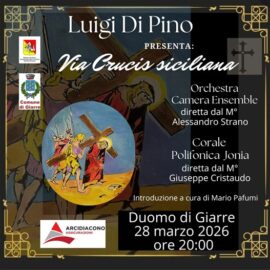 locandina Via Crucis siciliana