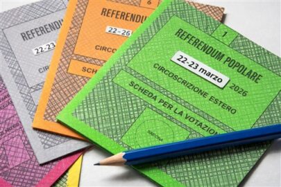 schede referendum 22 e 23 marzo