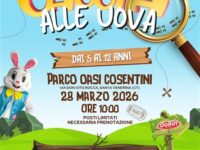 locandina Caccia alle uova nel Parco Cosentini