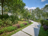 Modern,Residential,Buildings,With,Outdoor,Facilities,green,,Facade,Of,New,Low-energy