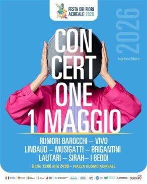 locandina Concertone primo maggio