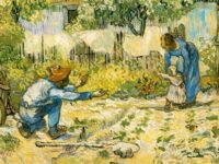 I primi passi dipinto di Vincent Van Gogh