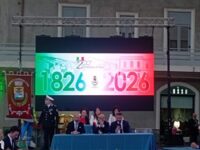 Bandiera bicentenario comune zafferana