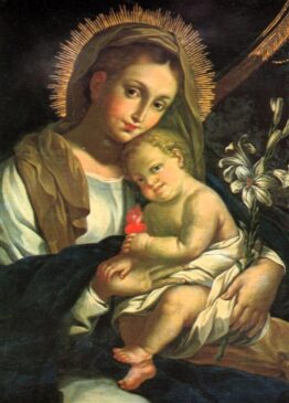 Madonna della Purità di Alessandro Vasta,chiesa dell'oratorio dei Padri Filippini acireale
