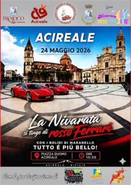 locandina la Nivarata si tinge-di rosso Ferrari