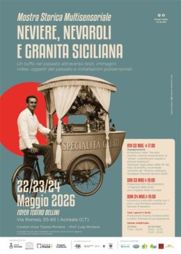 locandina mostra granita siciliana