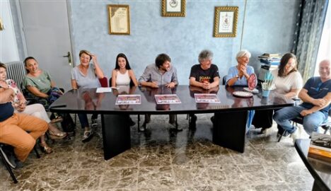 Partecipanti alla conferenza stampa