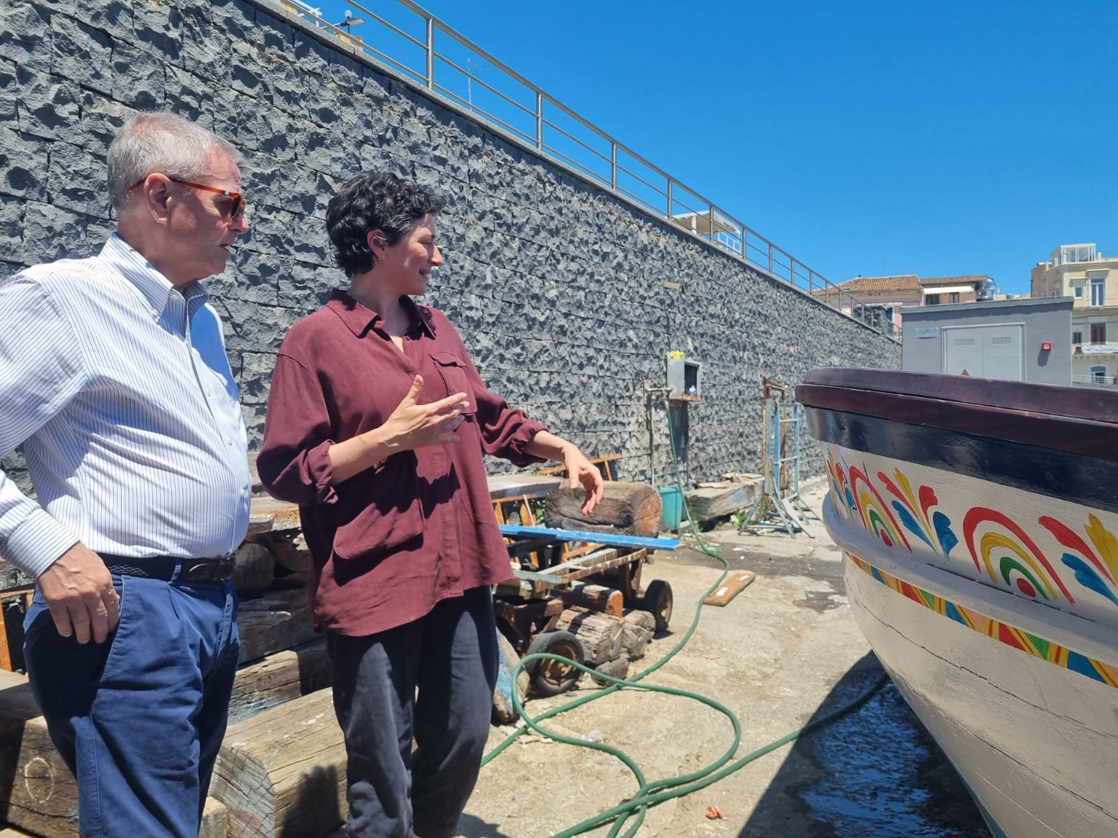 Cantiere Rodolico paese Acitrezza
