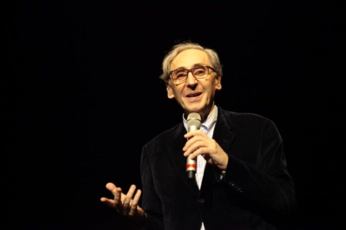 fotografia del cantautore franco battiato