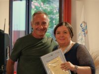Giovanna Cardillo e il cantautore Neil Garden