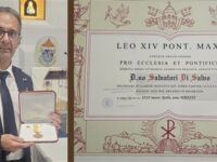 Onorificenza santa Sede a Salvatore Di Salvo