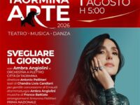 Taormina arte 2026  locandina Ambra Angiolini