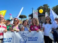una delegazione Prolife alla Marcia per la vIta