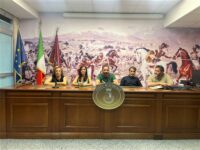 Conferenza stampa per scultura da realizzare per maestro Salvatore Chiarenza