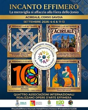 Decennale Coriandolata Manifesto Incanto effimero