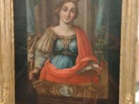 Dipinto di Santa Venera chiesa madre Santa Venerina
