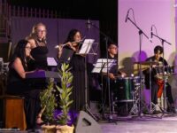 I musicisti che hanno accompagnato vari momenti del concerto