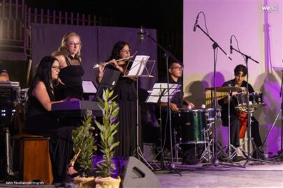 I musicisti che hanno accompagnato vari momenti del concerto