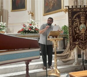 Il parroco don Orazio Tornabene