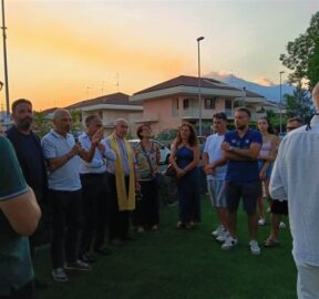 Inaugurazione bambinopoli via Merì
