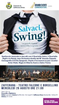 Locandina Salvaci swing a Zafferana