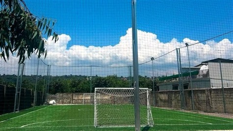 Scuola di calcio sociale nell'oratorio di Aci Platani Scuola di calcio sociale
