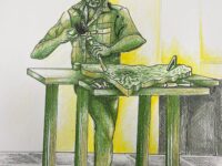 bozza statua per Salvatore  Chiarenza