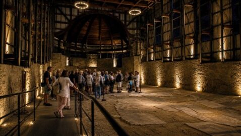visite notturne nella Villa del Casale